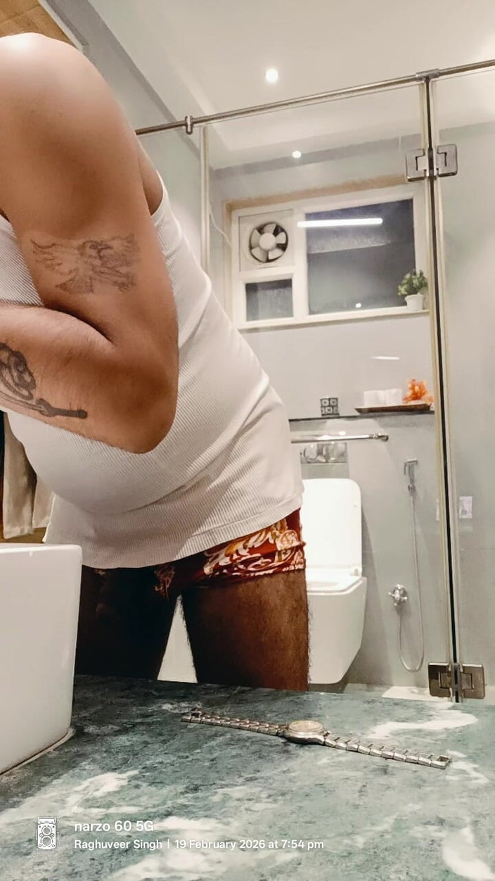 Rajasthani-old-lover: मेरे लंड के साथ तैयार हो रही है