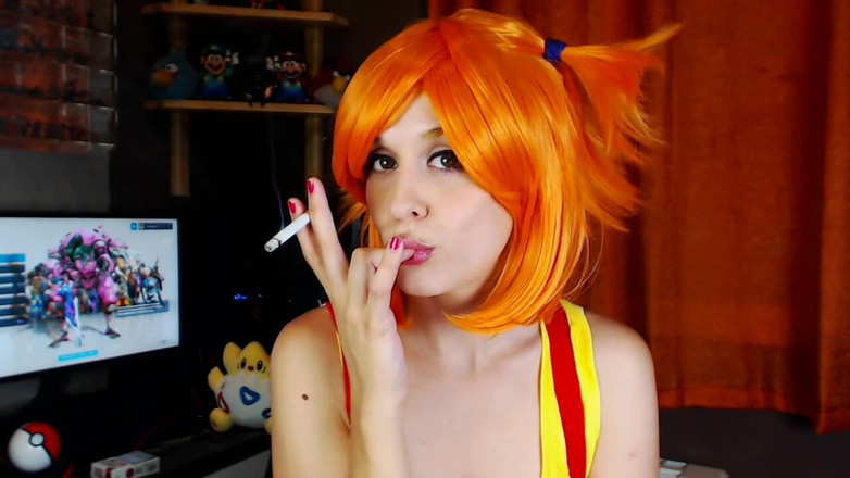Candystart Videos: Misty pokemon fuma sexy