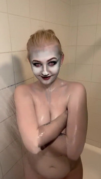 Cosplay Loona Wolf Body Penyingkiran Cat & Permainan Tetek