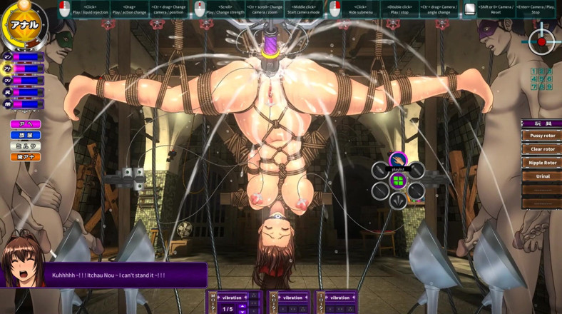 Cumming Gaming: Yushin no hana, ahlaksızlık evi [sert hentai oyunu], ep. 2 sonsuz sert...