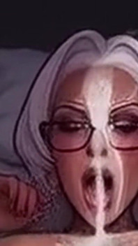 Close-up Immersive POV Waifu - Volledige Doggy Extended Op Bed En Enorme Cumshot 9m 20s