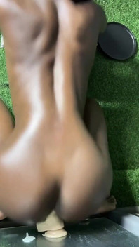 Best Petite Ebony Babe Dildo Fuck