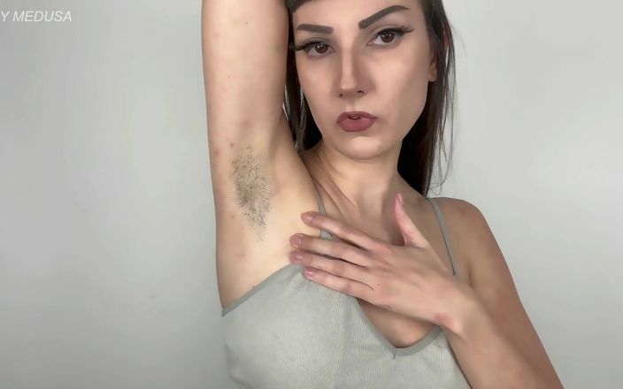 Lady Medusa: Sniff My Hairy Armpits, Loser - Humiliation JOI, Cum Countdo