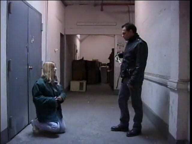Dark Dungeon Secrets: Blonde with huge bruised tits is teased by female temptresses...