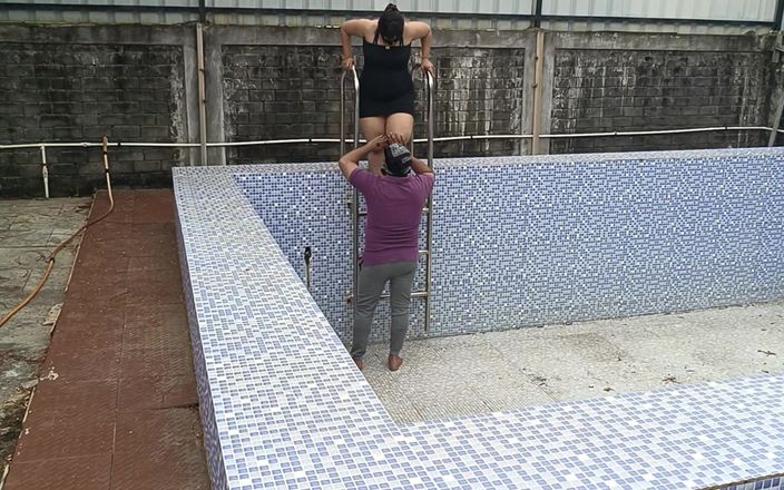 Telugu-fuckers: Cặp đôi lãng mạn Telugu Ấn Độ thích bú kiểu chó làm tình...