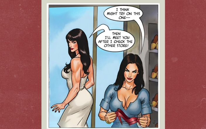 Octopussy Lovers Club: 既婚のブルネットの主婦は、店で靴のセールスマンに犯されました。漫画