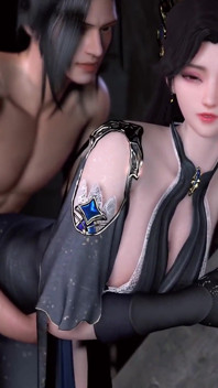 3D Big Boobs Slut Asian Whore Wearing Cute Dress Got Fucked so Hard