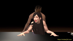 Misterj 3d Studio: 후배위 체위에서 더 큰 파트너가 필요한 Tifa
