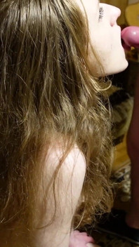 Blowjob with Deepthroat and Cum in Mouth