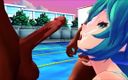 Velvixian 3D: Hatsune miku 微型比基尼