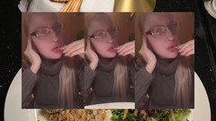 FinDom Goaldigger: 在餐厅的Asmr晚餐