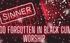 God Forgotten in Black Cum Worship