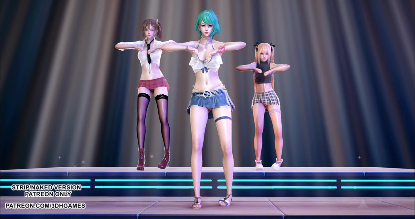 3D-Hentai Games: [mmd] Завойовник доа Марі Роуз Місакі, гарячий танець тамакі 4k 60 кадрів в секунду
