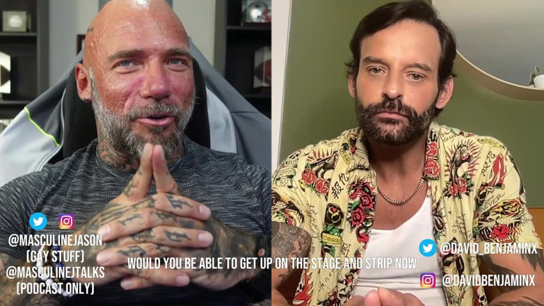 Raw and Uncensored with Masculine Jason: Porn Star Confessions - David Benjamin (episode 104)