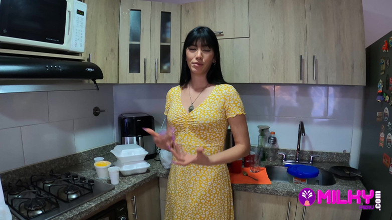 Milky Peru: Domestic Helper Perverted Boss Takes Advantage of Her Situation - Yenifer...