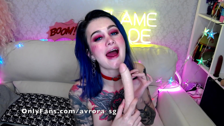 Flame Jade: Аниме-крошка обожает Ahegao и сосать