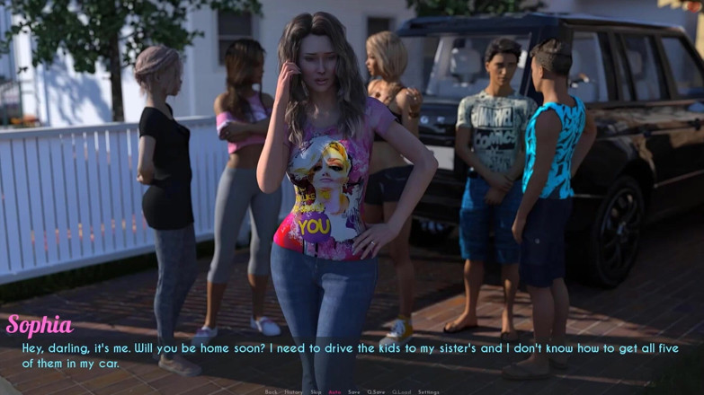 Visual Novels: A wife and stepmother part 78