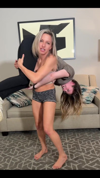 Lifting and Spanking London Evans After My Shoot