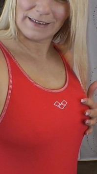 My New Red Swimsuit