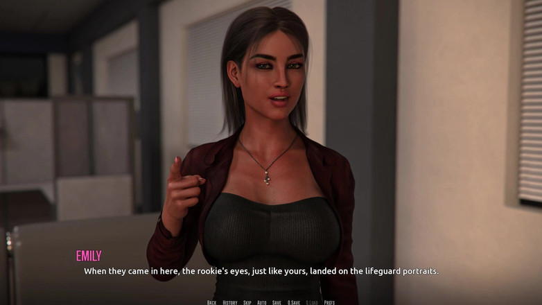 3D Cartoon Porn: 多米诺骨牌海滩 2：Jhon 与艾米丽的命运之夜散步