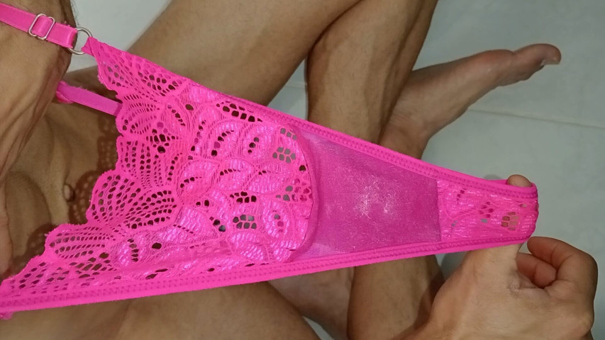 Playing with Dirty and Wet Panties, I Suck Your Pussy, Six Pack Masturbation, Big Cock and Venoza Close-up (Rey rey)