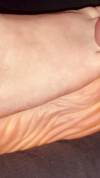 Footfetish and masturbation..
