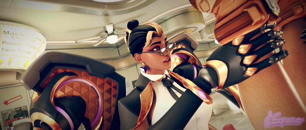 Kaepora NSFW: Mission for Sierra in Road 66 with Domina and Sombra (overwatch Futanari...