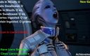 LoveSkySan69: Liara - Mass Effect - геймплей с спермоприемниками от Loveskysan