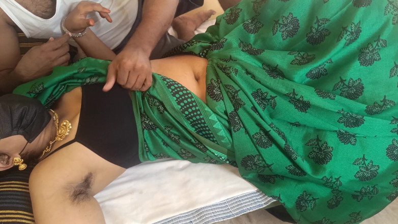 Palani69: हरे रंग की साड़ी वाली आंटी का हॉट रोमांस वायरल वीडियो 3