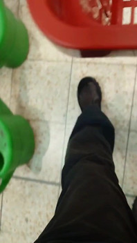 Meus sapatos especiais quando faço compras