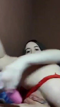 Argentinian Slut Masturbating