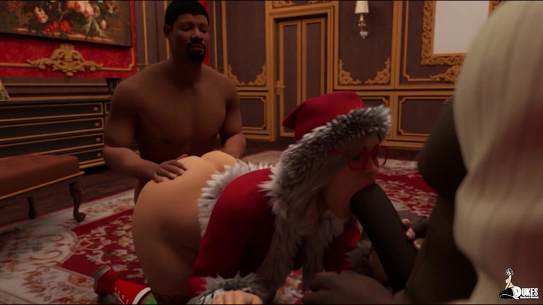 Dukes Hardcore Honeys: Moje děvka manželka trávila Vánoce šukáním bbc