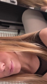 Hairy Pussy up Close, Tits in Your Face