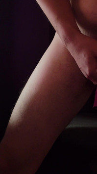 Horny Evening - I Masturbate My Big Dick Until Cumming Before Going to Bed