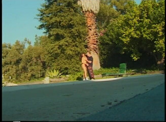 Straight to anal: Morena tetona recibe un golpe anal al aire libre