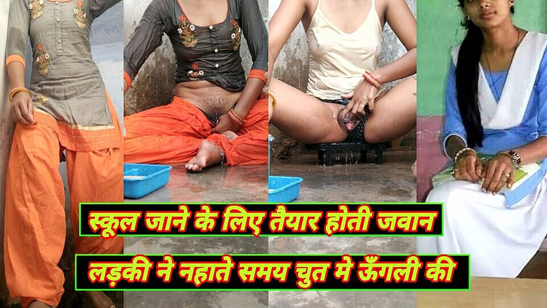 Rakul008: Ragazza indiana del college video bagno caldo per il fidanzato