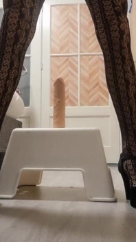 Sissy Husband Taking Big Dildo 1