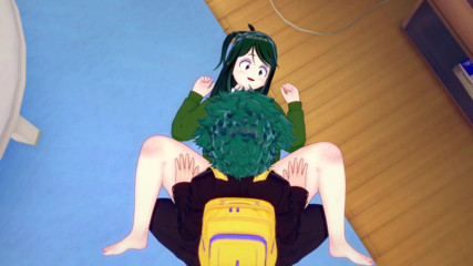 Wraith ward: Deku midoria berhubungan seks sama inko: my hero academia