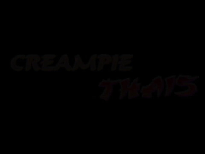 Creampie Thais: Skinny thai teen with high heels loves white sperm in...