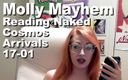 Cosmos naked readers: Mo Lly Mayhem читает обнаженной Космос прибытия 17-01