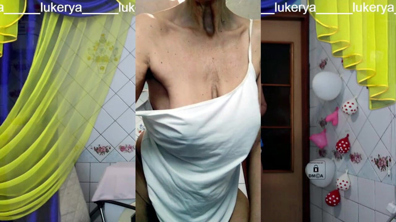 Lukerya: aakarshak lukerya ka mohak sharir - pralobhan apne kapre poore lene...