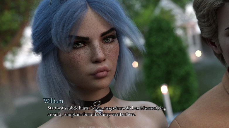 3D Cartoon Porn: Onde Tudo começou 10 - Zoey dizendo seu desejo de miru para...