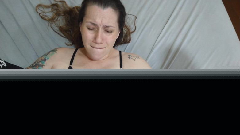 Adrian And Curious: Goth MILF Big Ass Hairy Pussy Small Tits Masturbating Rubbing...