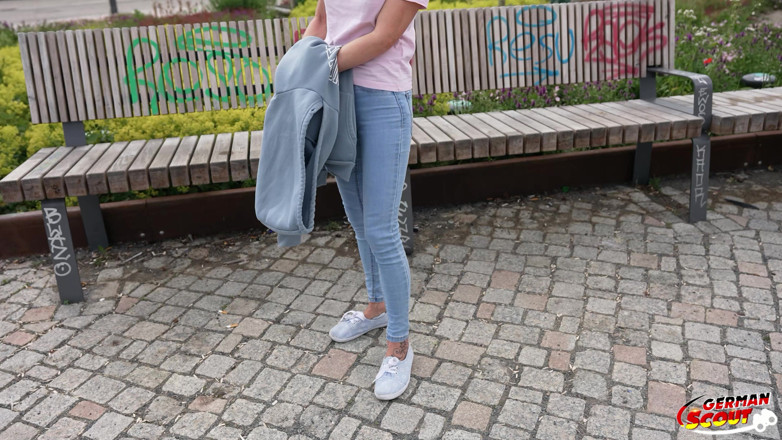 German Scout: German Scout - Skinny Mature Melisa Rose Pick up for No...