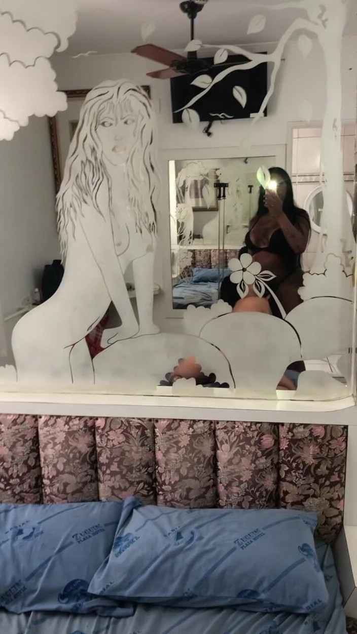 Beacorrea studio: Black Trans Fucks Married Until She Cums