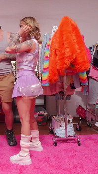 Bts - Jesse pony verführt die kamera mit ihren großen, erstaunlichen möpsen!