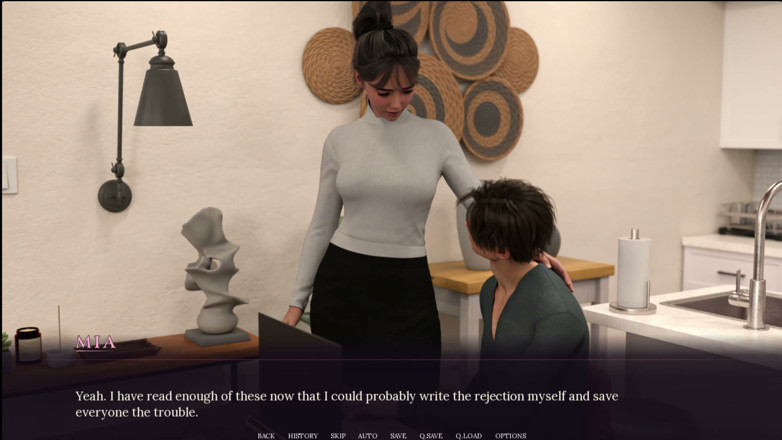 Kitty Gamer: Unspoken 1 Something Came in Mia and She Fucked Him Hard