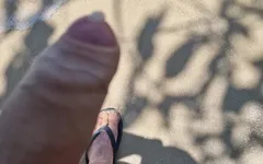 Jerking and Cumming on a Carribean Island