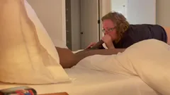 Bigdaddykj: Married Masseuse Sucks Big Daddy’s Big Black Dick