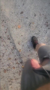 Went for a Walk at the Truck Stop